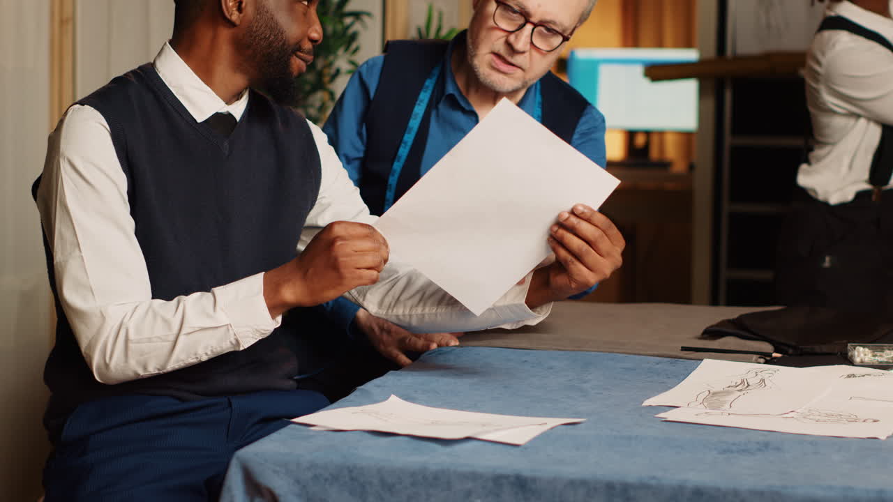 cliente de medición de sastre profesional