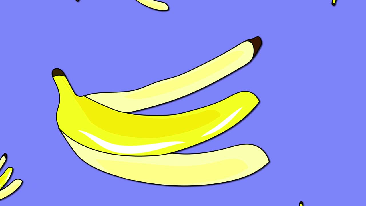 애니메이션 광고 과일, 바나나