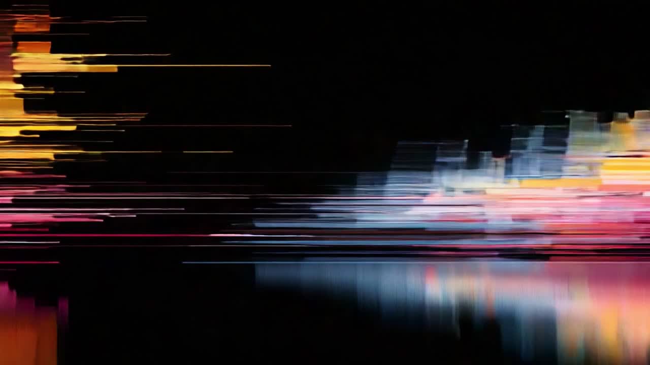 A Captivating Display of Colorful Light Patterns and Dynamic Motion with Vibrant Hues Creating an Abstract Composition That Evokes Emotion and Curiosity