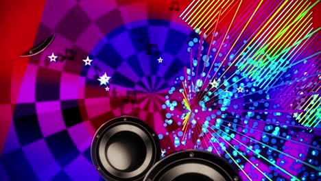 music spectrum vintage vj loop