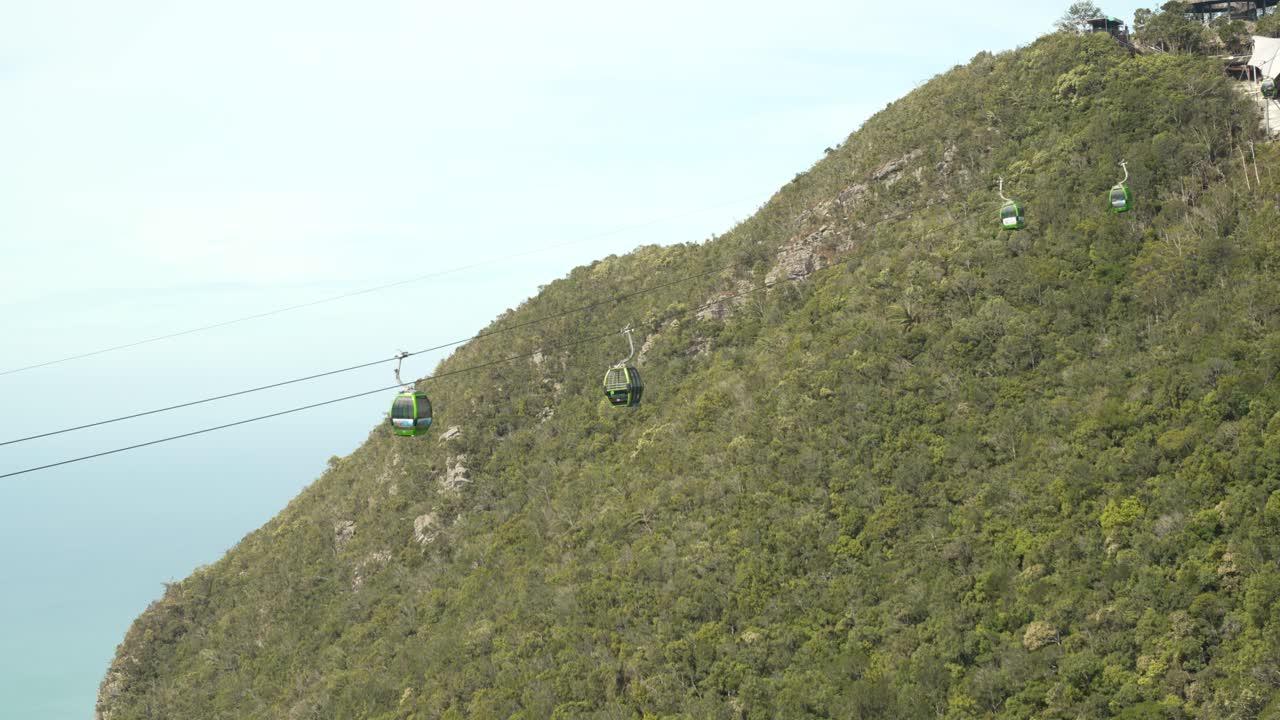 Funivia SkyCab Langkawi e Sky Bridge sul Gunung Mat Cincang a Langkawi, Malesia