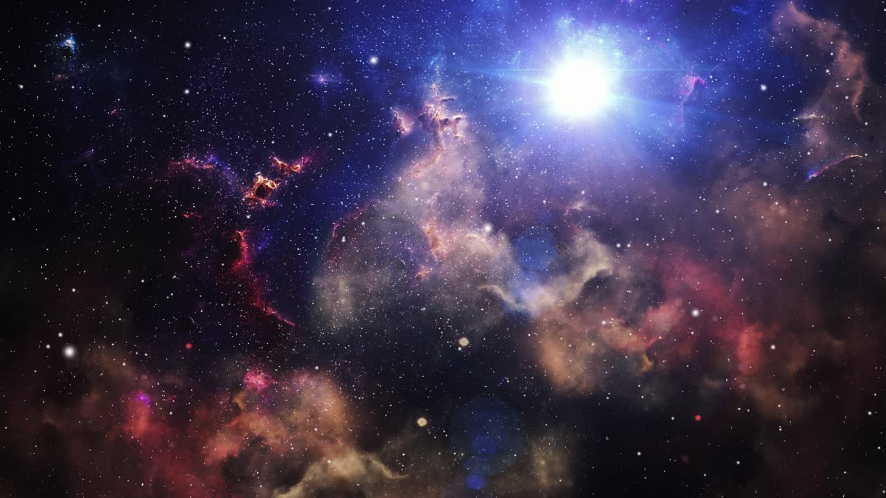 우주에서 가장 밝은 별을 향해 날아가다