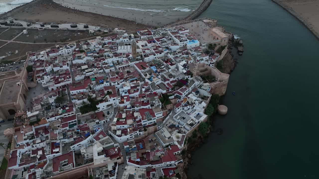 Rabat's old city and the Kasbah of the Udayas are iconic landmarks in Morocco, blending history, culture, and stunning views of the Atlantic Ocean and the Bouregreg River