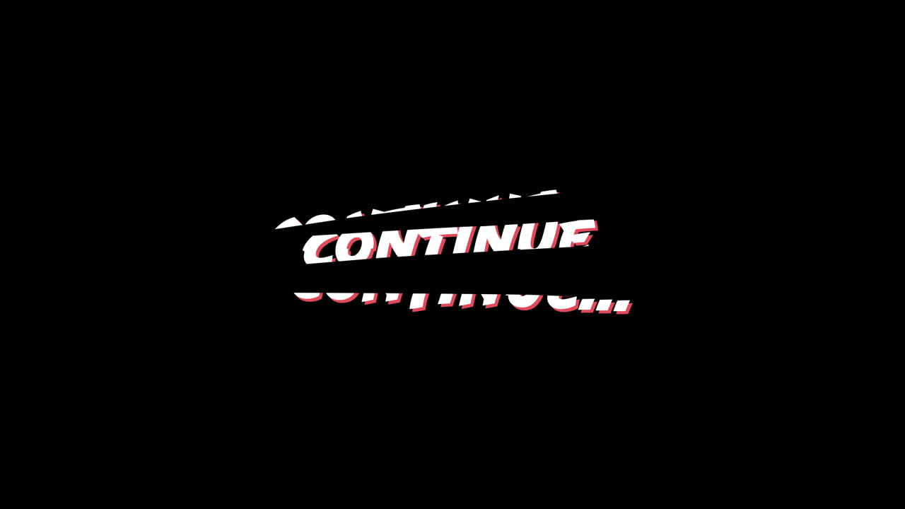 palabra continuar escrita en mayúsculas