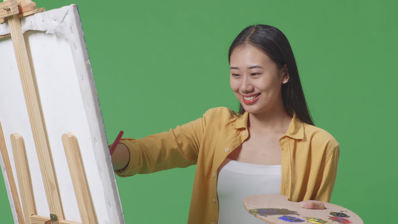 초상화를 그리는 여자