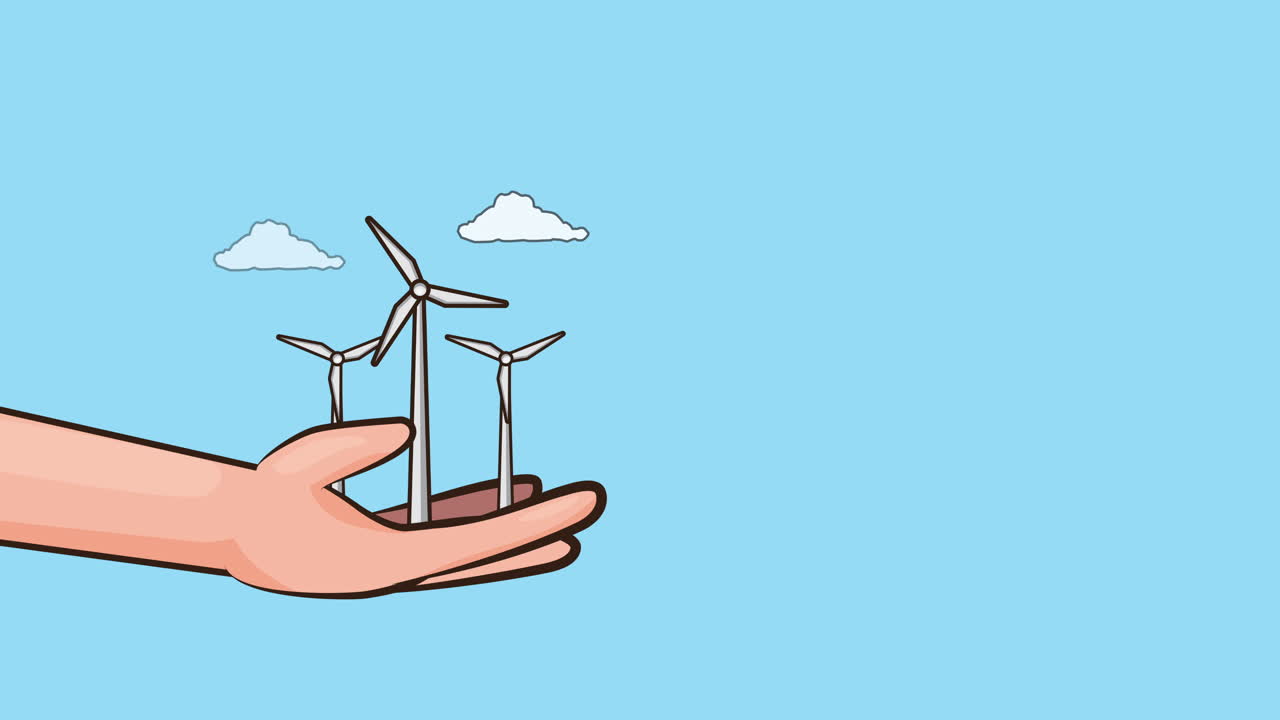 animación ecológica con producción de energía