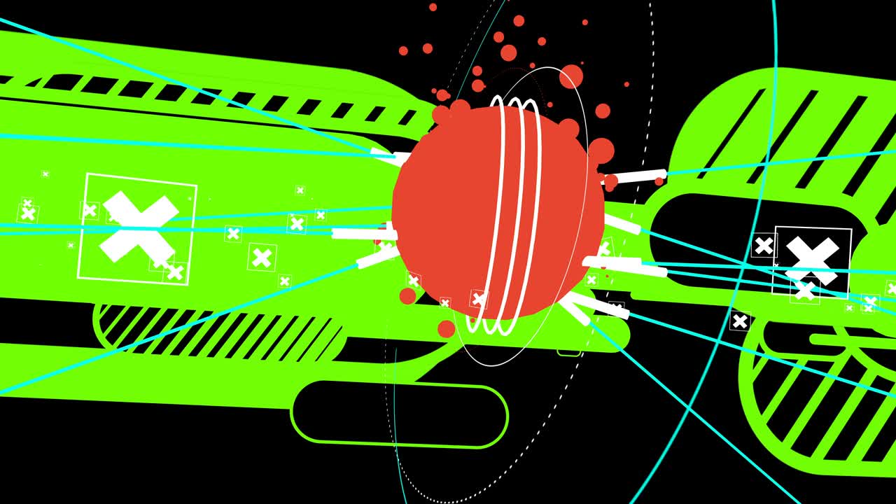 매이지 않는 그림으로 화려한 추상적인 배경