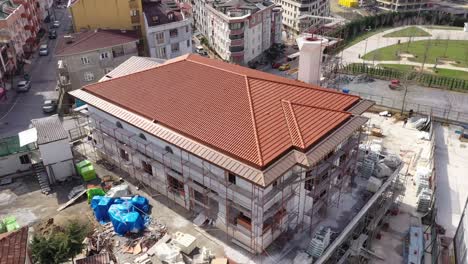 vista de un edificio desde arriba - video de stock
