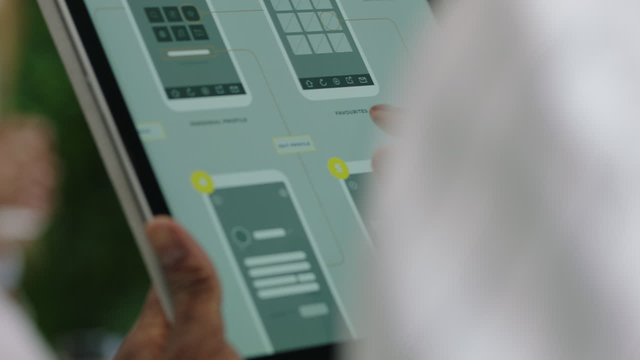 jóvenes ingenieros afroamericanos desarrollando aplicaciones de software móvil usando tabletas digitales, computadoras, lluvia de ideas, soluciones de diseño, compartiendo ideas, colaborando en la oficina de inicio, reuniones cercanas.