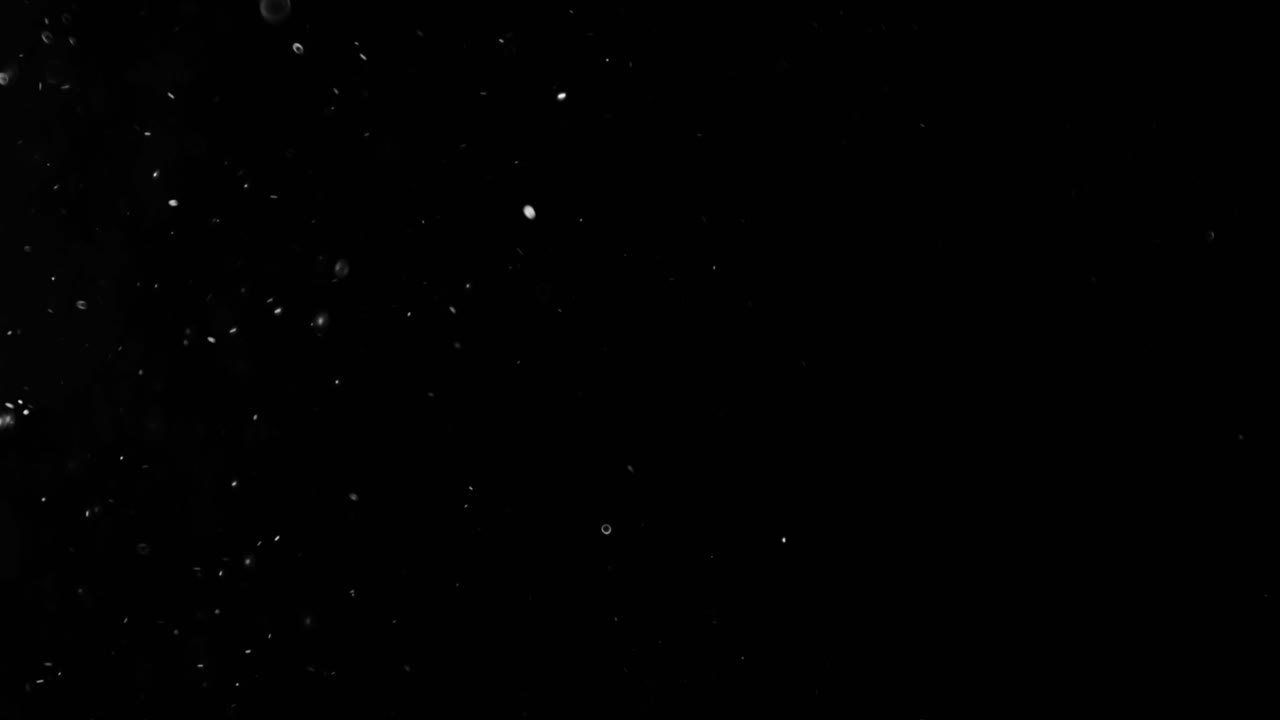 4k animated particle dust as background or footage overlay