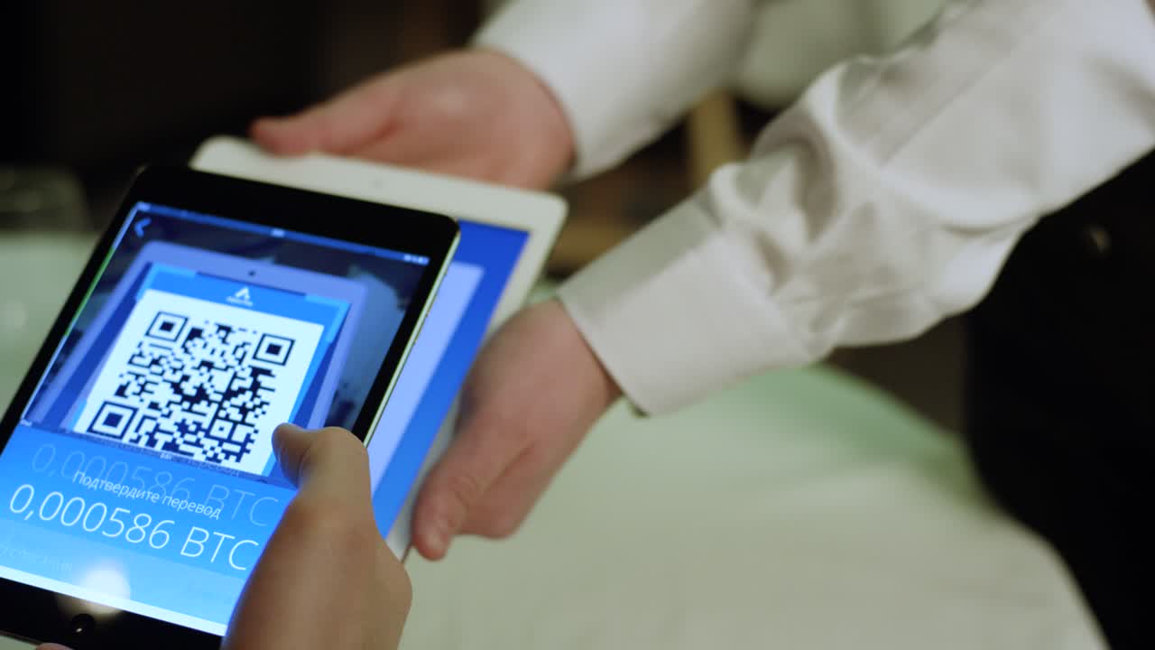 Cryptocurrency Transaction using Tablets