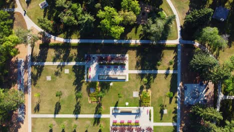 edmonton drone aerial downtown summer