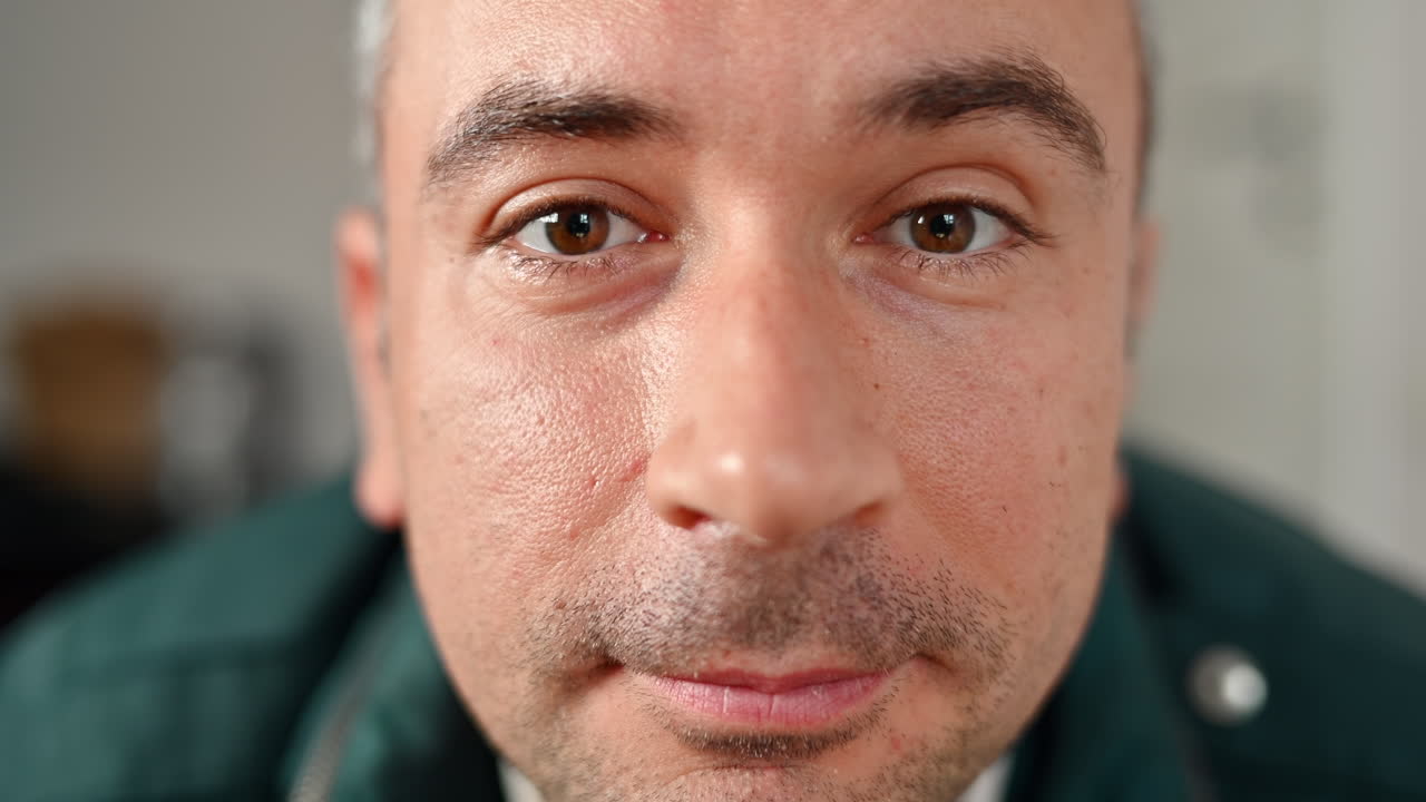 Close up of a man smiling