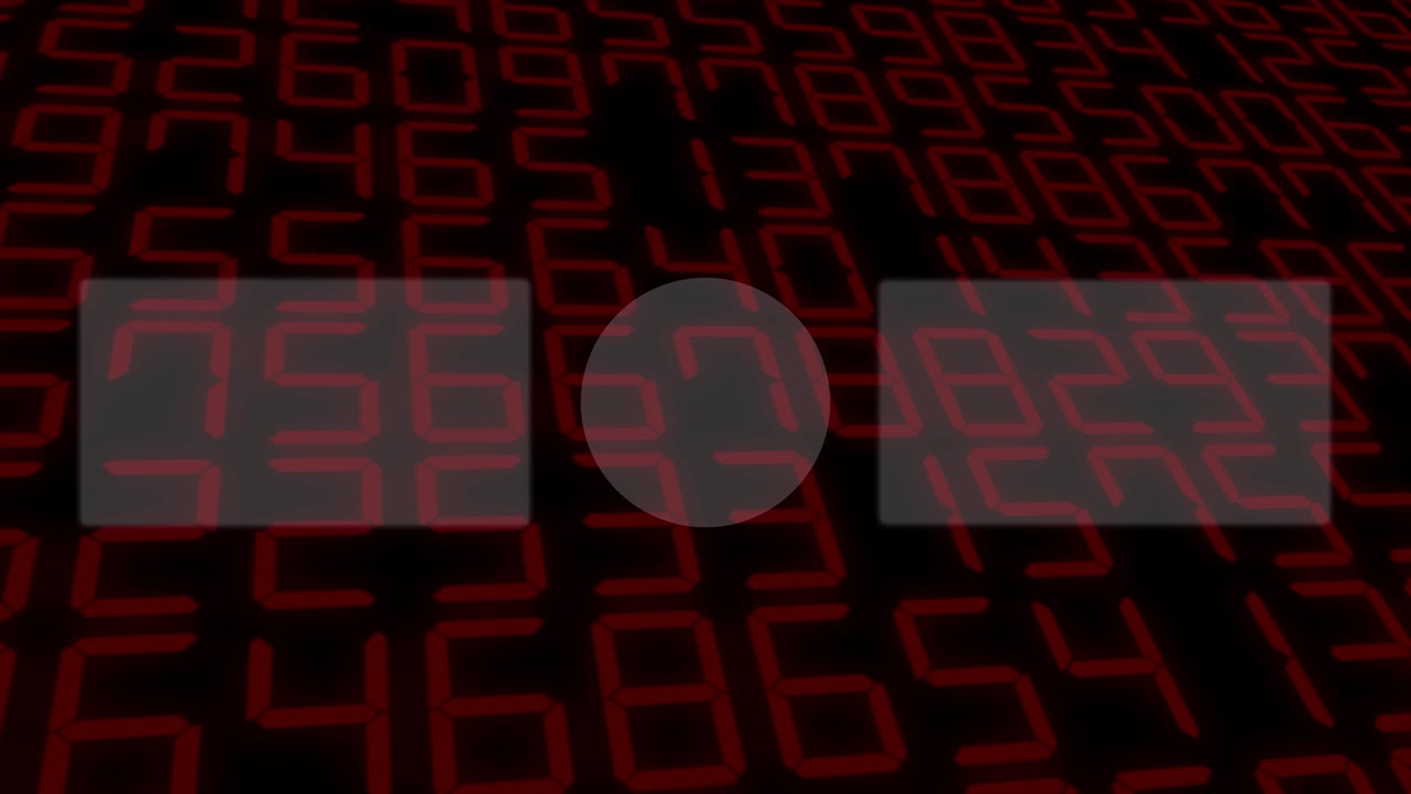 número aleatorio card de finalización pantalla de finalización gráficos de movimiento