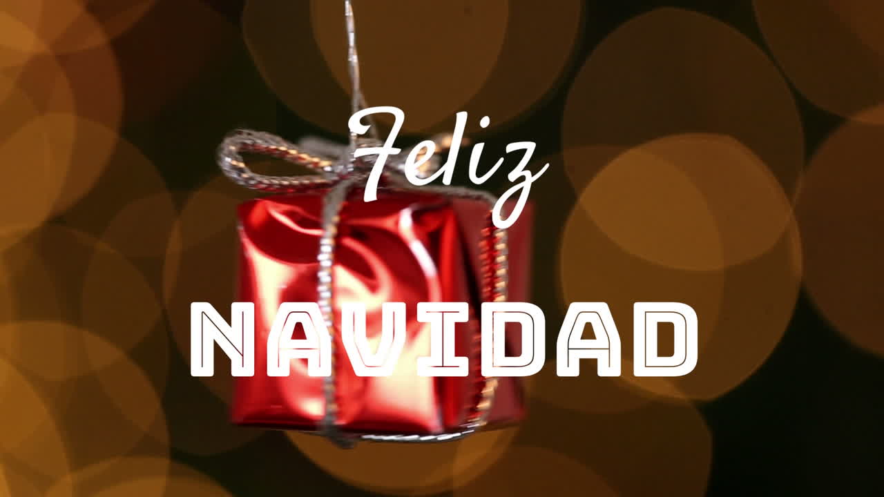 feliz navidad escrito sobre las decoraciones de navidad