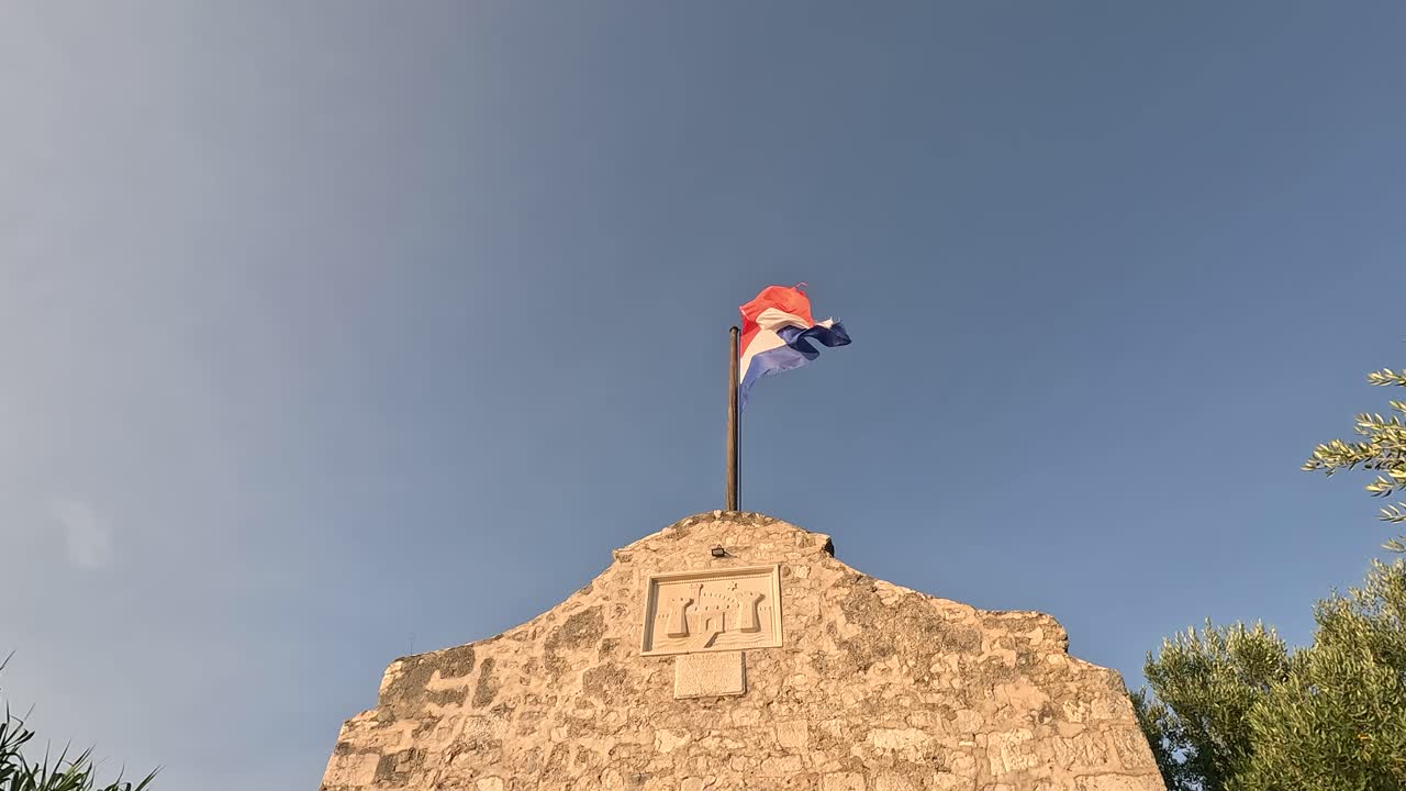 Nin Croatia July 30, 2024 Historic Town of Nin Laguna With Velebit Mountain Background, Dalmatia Region of Croatia. Famous Nin Lagoon and Medieval in Croatia Harbour Old Town With Boats Small Island
