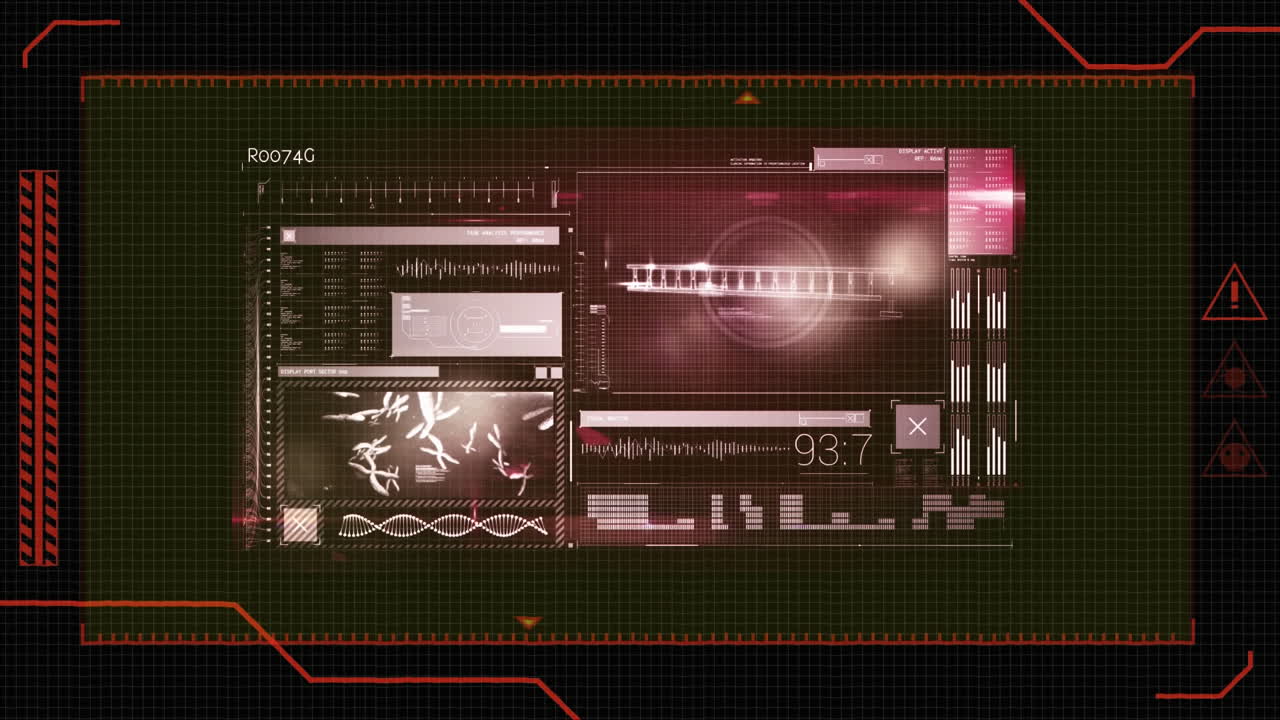 검은색 배경의 데이터 처리