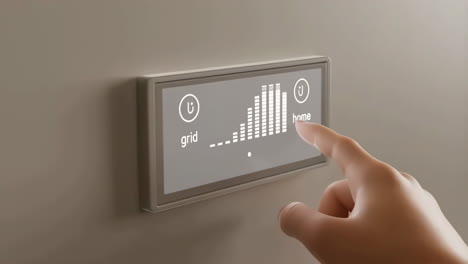 smart home touchscreen interface