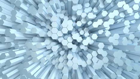 hermoso fondo hexagonal abstracto