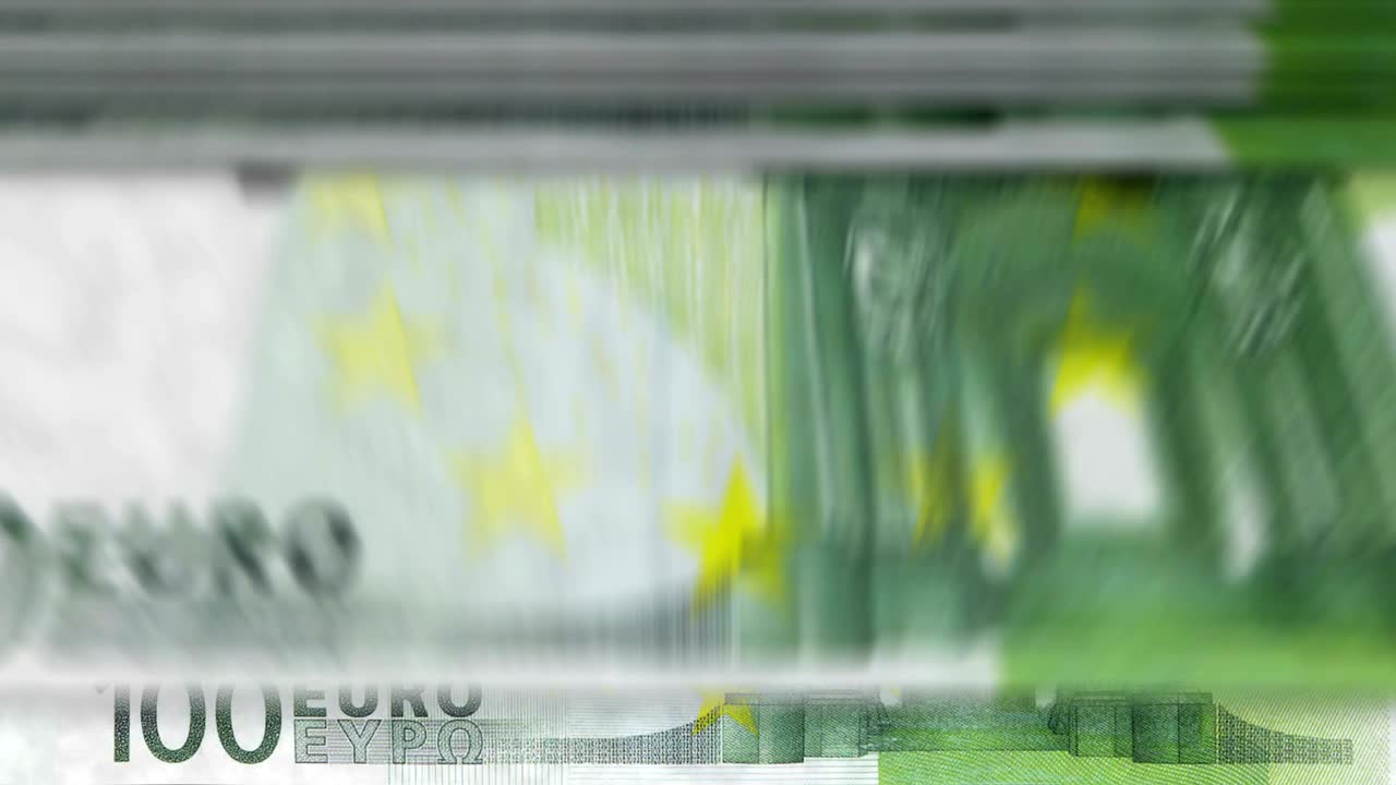 금을 세는 기계 <100 유로