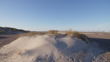 breiter strand an der nordsee