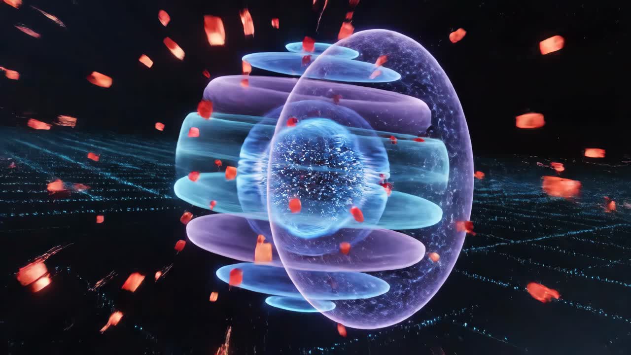 Abstract Digital Explosion