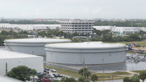 Dive-into-the-world-of-energy-production-and-storage-with-this-commercial-video-featuring-massive-natural-gas-energy-plant-and-its-petroleum-and-chemical-storage-tanks