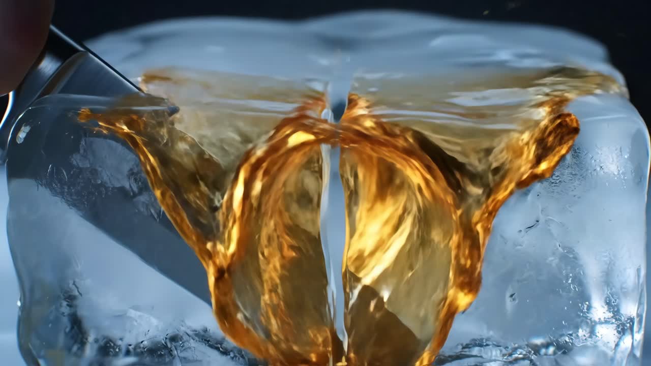 Cutting Ice with a Knife