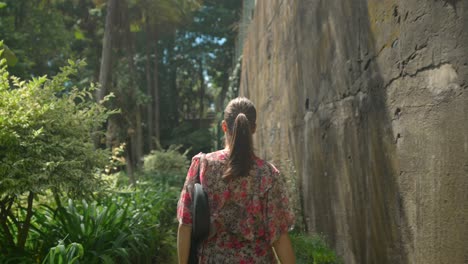 las imágenes fueron filmadas en madeira, portugal, en el jardín tropical de monte palace.