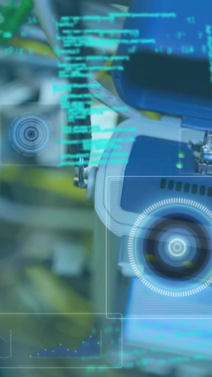 Animation of data processing over computer server