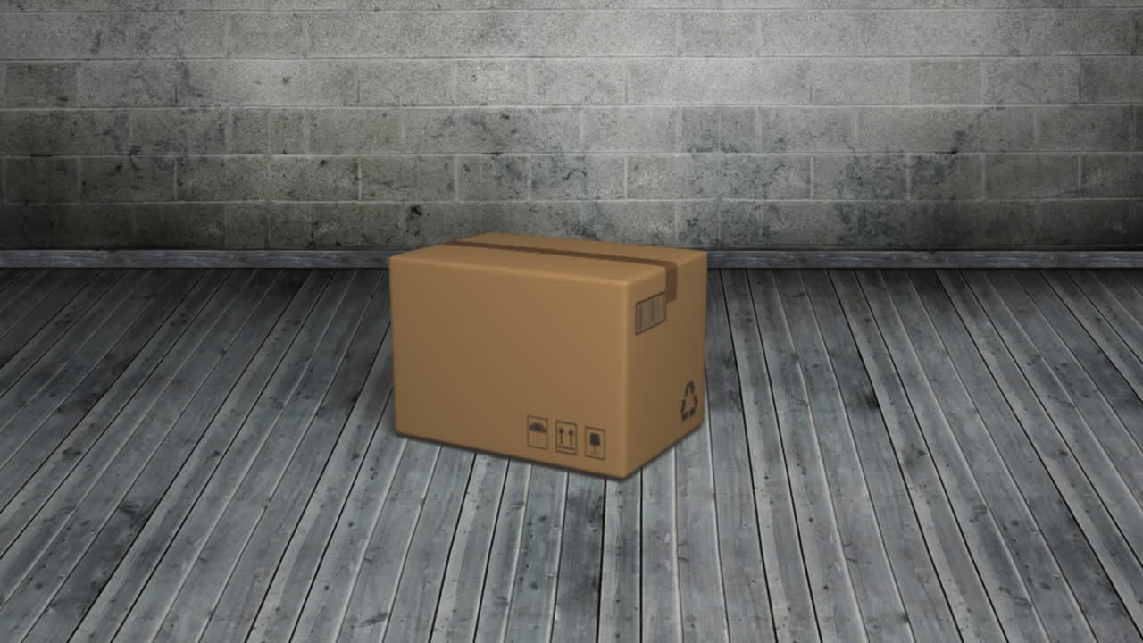 пакет падает.