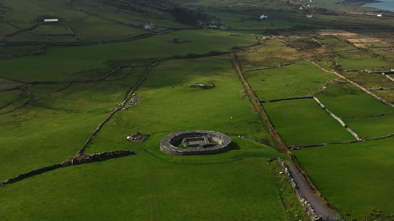 loher ringfort, 케리, 아일랜드, 2022년 3월
