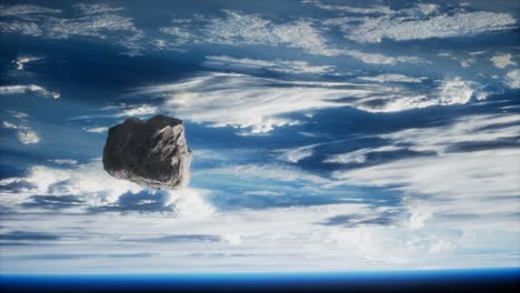 dangerous asteroid approaching planet earth