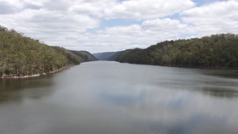 warragamba nature reserve at its highest capacity