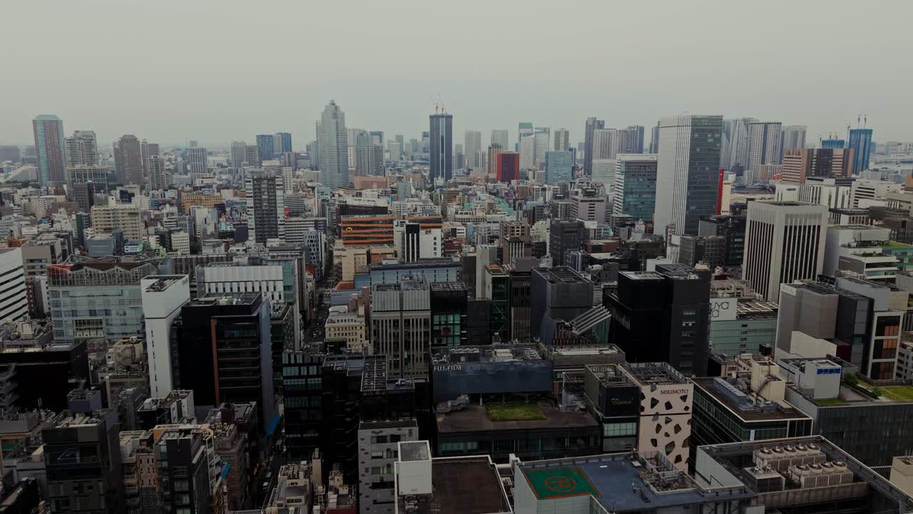 도시 풍경 공중 사진