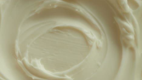 close-up of whipped cream