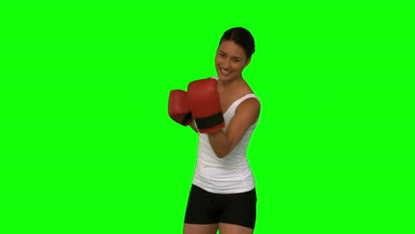 Woman-boxing