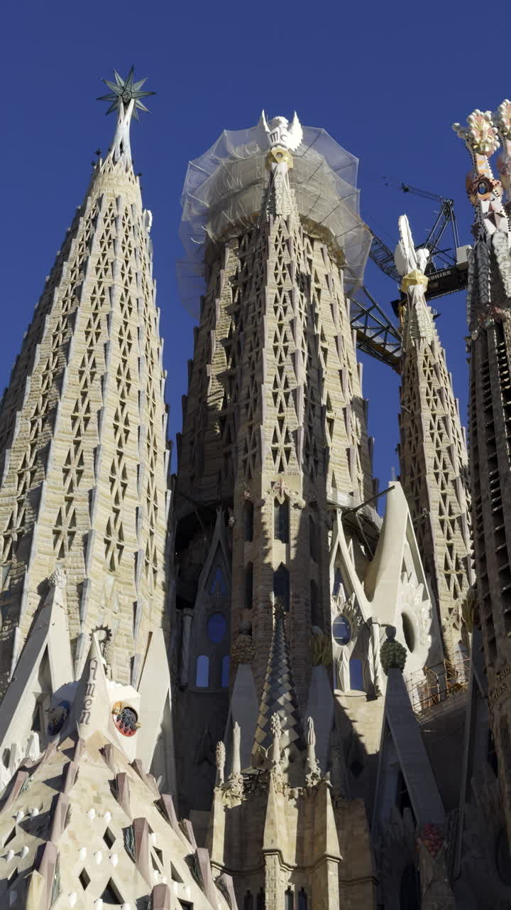 Sagrada Familia Towers - Exterior View