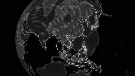 Vietnam-Land-Alpha-Für-Die-Bearbeitung-Von-Datenanalyse-Technologie-Globus-Drehung,-Filmisches-Video-Zeigt-Einen-Digitalen-Globus,-Der-Sich-Dreht-Und-Auf-Die-Vietnam-Land-Alpha-Vorlage-Für-Die-Bearbeitung-Heranzoomt