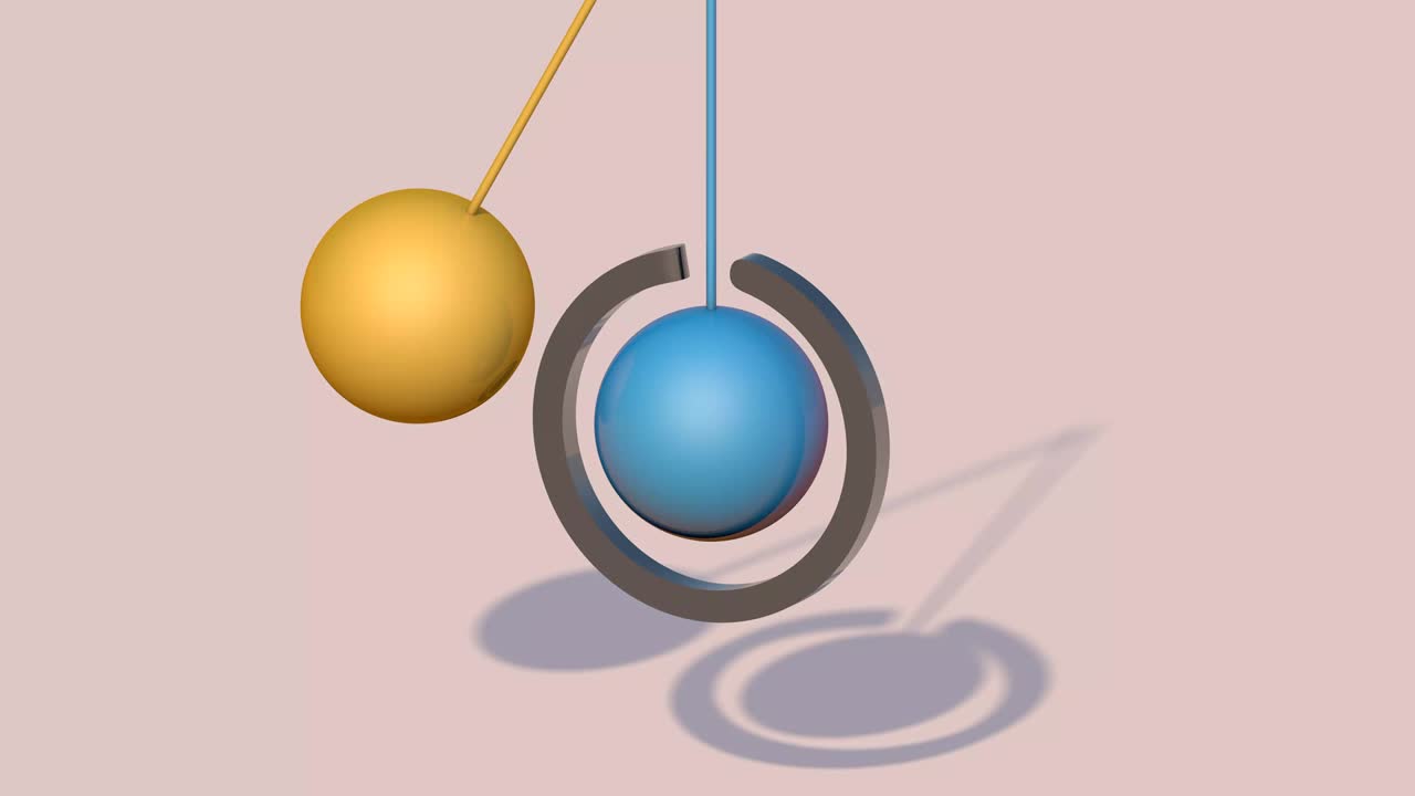 만족스러운 3d 애니메이션, 추상적인 애니메이션, 루프 애니메이션, 들럼 스, 영상 소개