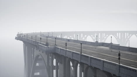 bridge in the mist