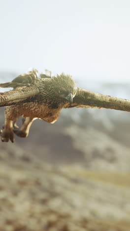 golden eagle in flight