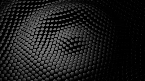 background from animated hexagons