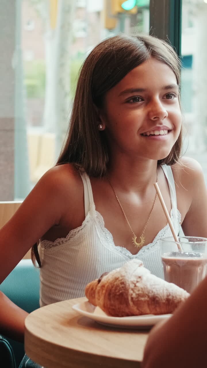 Women Talking in Cafe