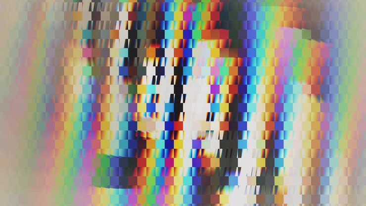 Moving kaleidoscope. 4K motion graphics