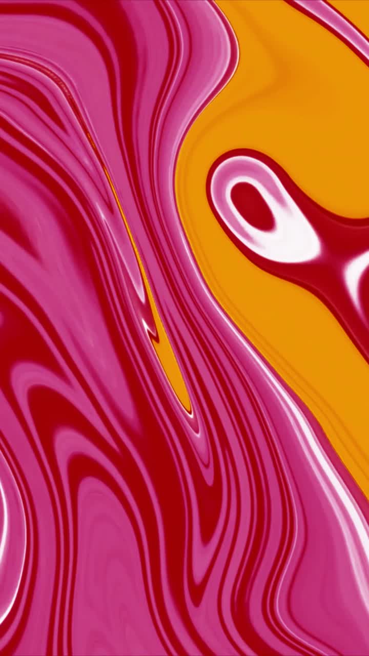 Texture astratta dinamica effetto marmo liquido con colori rosa e arancione
