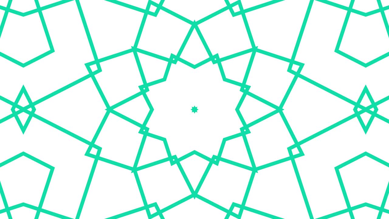 기하학적 패턴 백색 배경 애니메이션 모션 그래픽