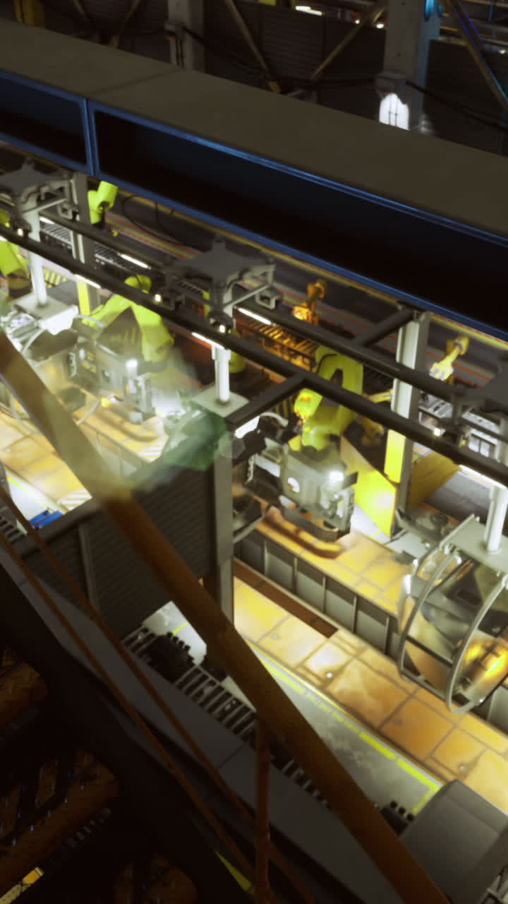 Automation in action at a state of the art manufacturing facility