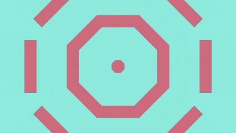 3d looped abstract pastel colored kaleidoscope or mandala.