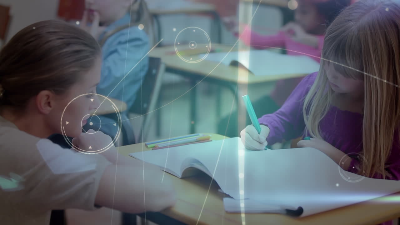 여성 교사와 여학생의 글쓰기에 대한 연결 네트워크의 활성화